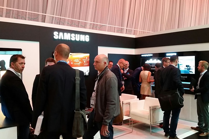 Samsung LED LpS Forum Booth