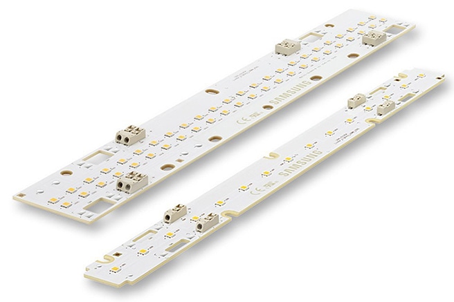 Samsung LEDs two linear LED modules inFlux aligned side by side (thumbnail)