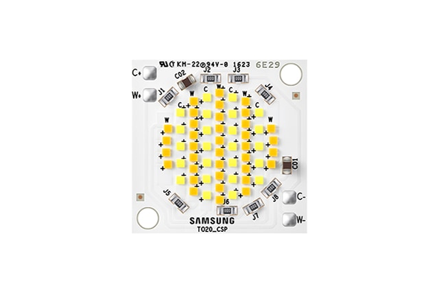 Samsung LEDs a CSP LED module TO20