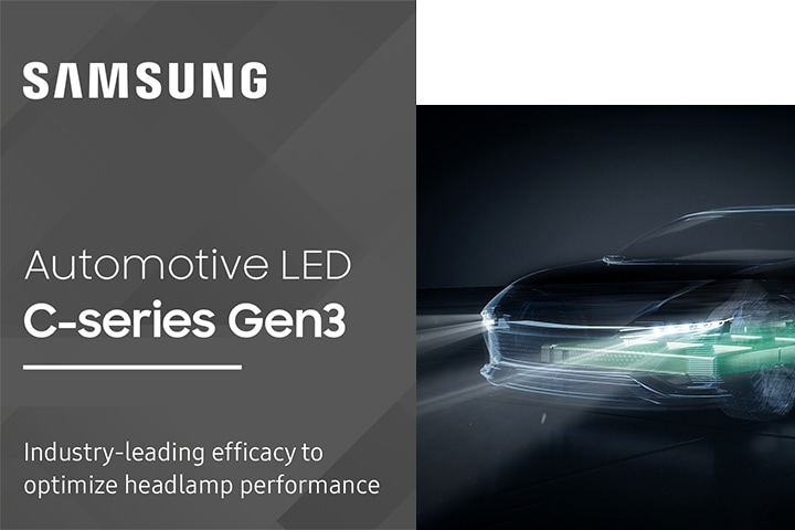 An image of Samsung Automotive LEDs C-Series Product Brief.