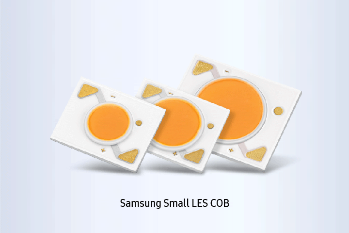 Samsung LEDs three LED packages: Samsung small LES COB